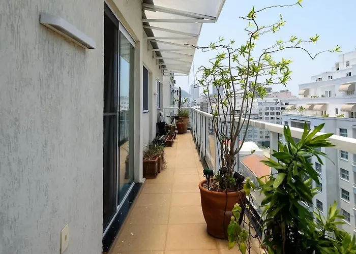 Varanda Vista Mar Copacabana Rio de Janeiro